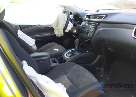 2016 Nissan Rogue S из США, поврежденный, VIN KNMAT2MV2GP633646